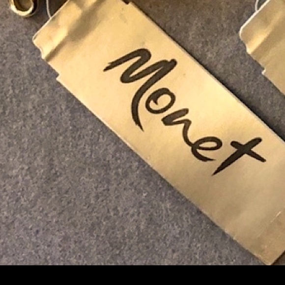 GOLD PAPER CLIP NECKLACE CHAIN 24” ENGRAVED 1/2” x 1/4” LINKS NEW VINTAGE ETCHED - Picture 4 of 10